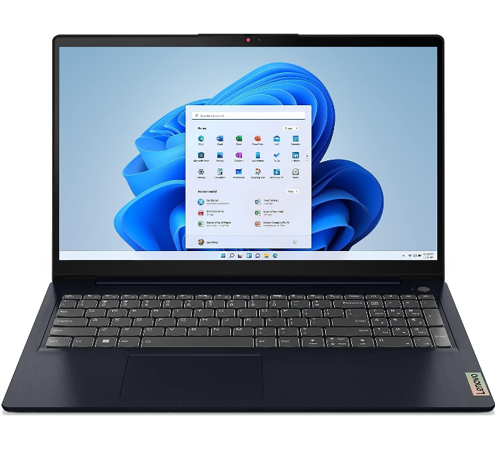 Lenovo IdeaPad Slim 3 Intel Core i3 12th Gen 15.6" (39.62cm) FHD Laptop (8GB/512GB SSD/Win 11/Office 2021/2 Year Warranty/Alexa Built-in/3 Month Game Pass/Abyss Blue/1.63Kg), 82RK00EEIN