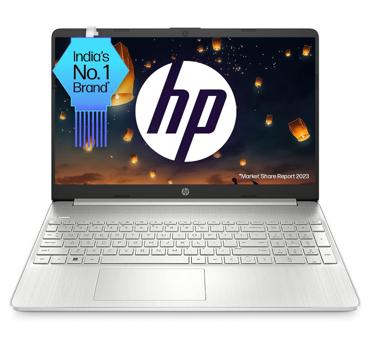 HP Laptop 15s, 12th Gen Intel Core i3-1215U, 15.6-inch (39.6 cm), FHD, 8GB DDR4, 512GB SSD, Intel UHD Graphics, Backlit KB, Thin & Light, Dual Speakers (Win 11, MSO 2021, Silver, 1.69 kg), fq5007TU