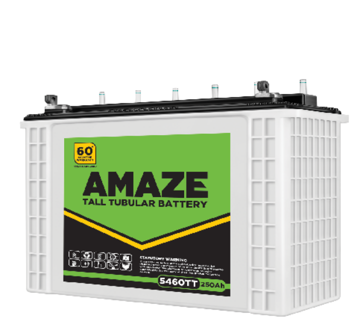 AMAZE 5460TT Tubular Inverter Battery  (250Ah)